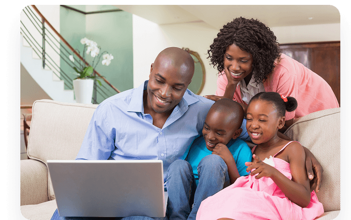 Burning shopping center