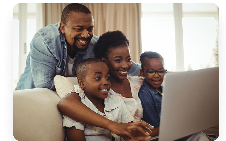 Burning shopping center